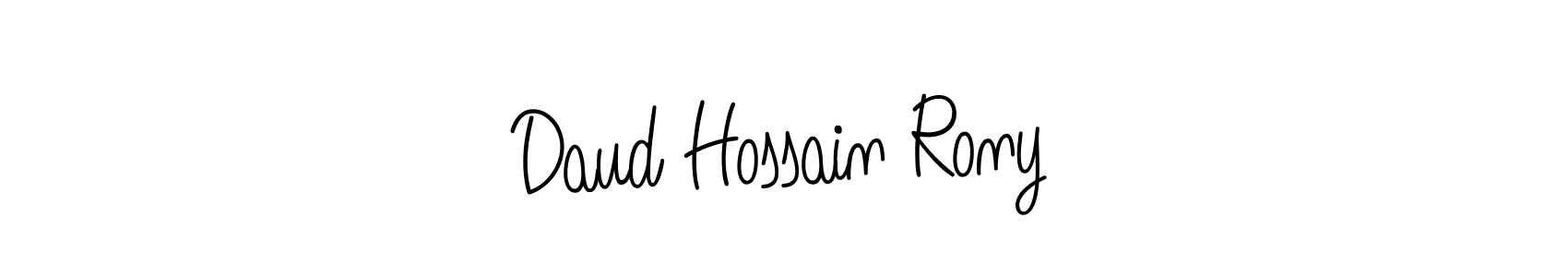 Angelique-Rose-font-FFP is a professional signature style that is perfect for those who want to add a touch of class to their signature. It is also a great choice for those who want to make their signature more unique. Get Daud Hossain Rony name to fancy signature for free. Daud Hossain Rony signature style 5 images and pictures png