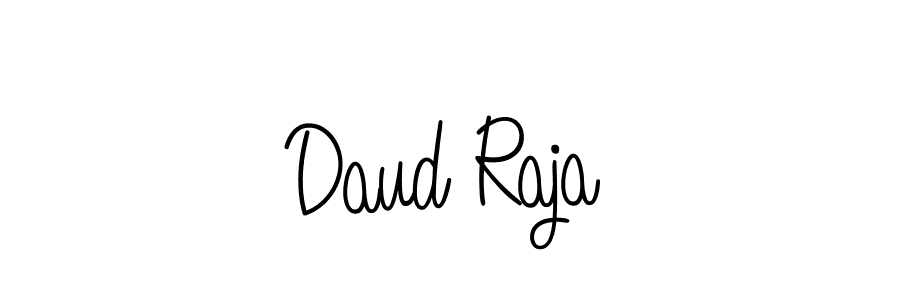 Create a beautiful signature design for name Daud Raja. With this signature (Angelique-Rose-font-FFP) fonts, you can make a handwritten signature for free. Daud Raja signature style 5 images and pictures png