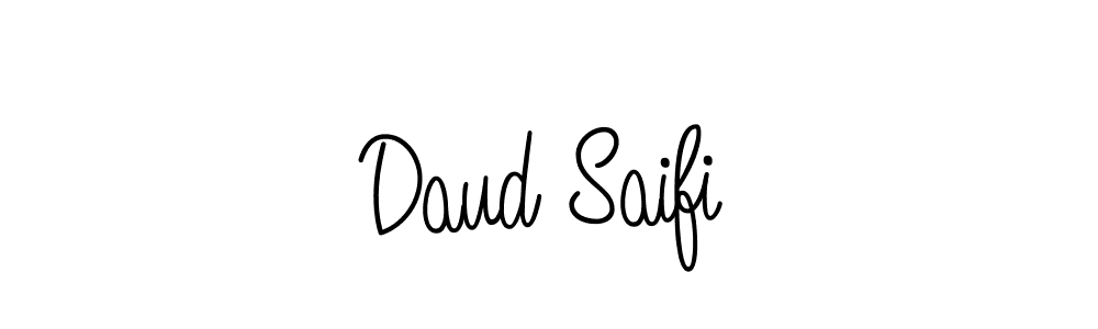 Make a beautiful signature design for name Daud Saifi. Use this online signature maker to create a handwritten signature for free. Daud Saifi signature style 5 images and pictures png
