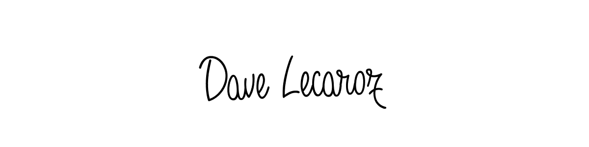 Make a short Dave Lecaroz signature style. Manage your documents anywhere anytime using Angelique-Rose-font-FFP. Create and add eSignatures, submit forms, share and send files easily. Dave Lecaroz signature style 5 images and pictures png