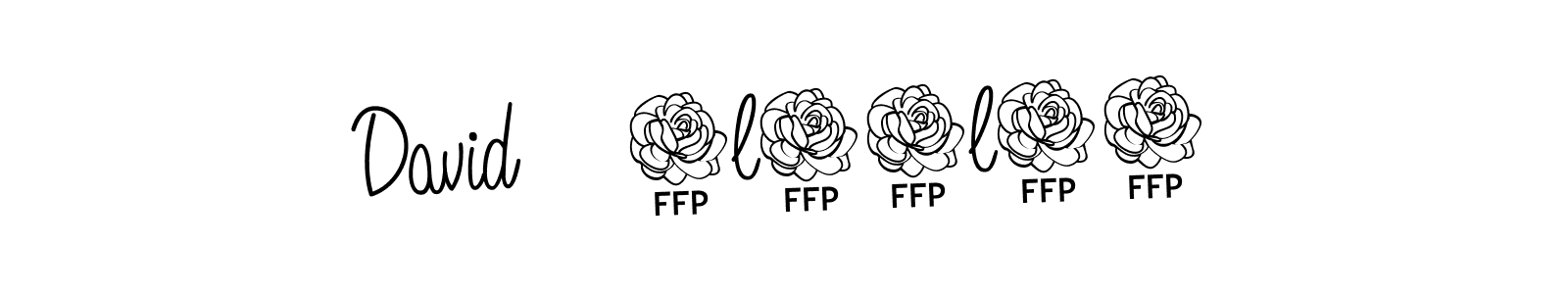 How to make David    5l24l24 signature? Angelique-Rose-font-FFP is a professional autograph style. Create handwritten signature for David    5l24l24 name. David    5l24l24 signature style 5 images and pictures png