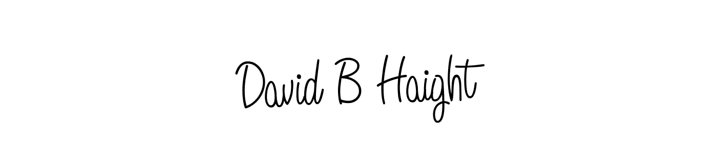 Also we have David B Haight name is the best signature style. Create professional handwritten signature collection using Angelique-Rose-font-FFP autograph style. David B Haight signature style 5 images and pictures png