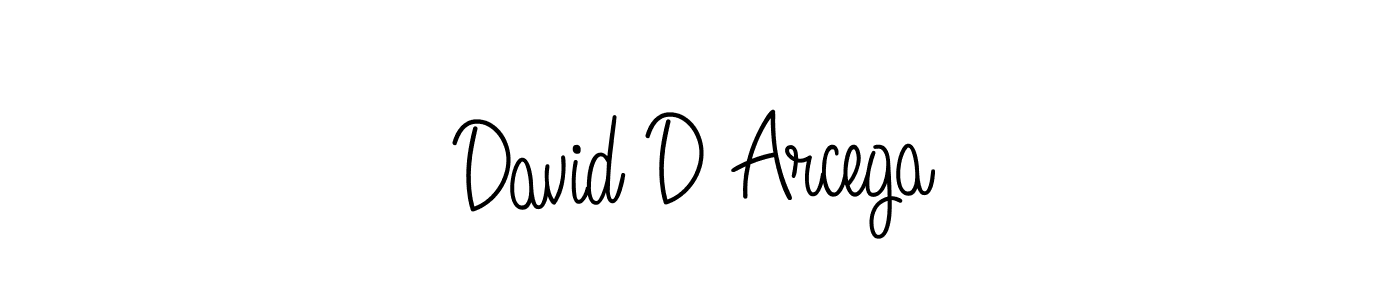 Use a signature maker to create a handwritten signature online. With this signature software, you can design (Angelique-Rose-font-FFP) your own signature for name David D Arcega. David D Arcega signature style 5 images and pictures png