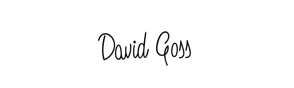 if you are searching for the best signature style for your name David Goss. so please give up your signature search. here we have designed multiple signature styles  using Angelique-Rose-font-FFP. David Goss signature style 5 images and pictures png