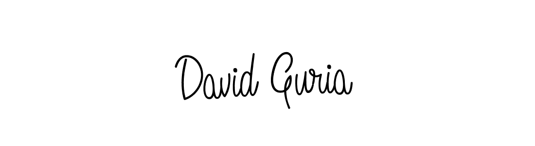 The best way (Angelique-Rose-font-FFP) to make a short signature is to pick only two or three words in your name. The name David Guria include a total of six letters. For converting this name. David Guria signature style 5 images and pictures png