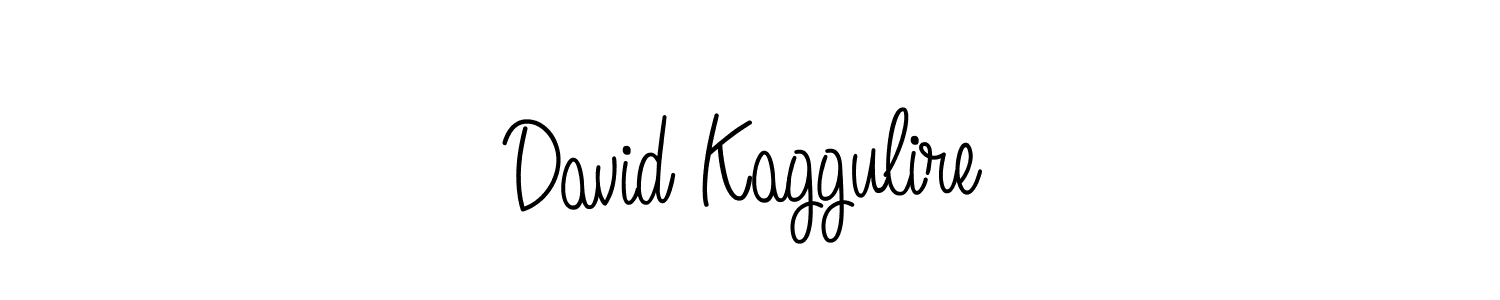 David Kaggulire stylish signature style. Best Handwritten Sign (Angelique-Rose-font-FFP) for my name. Handwritten Signature Collection Ideas for my name David Kaggulire. David Kaggulire signature style 5 images and pictures png