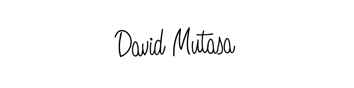 Use a signature maker to create a handwritten signature online. With this signature software, you can design (Angelique-Rose-font-FFP) your own signature for name David Mutasa. David Mutasa signature style 5 images and pictures png