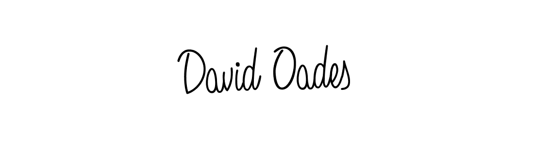 Design your own signature with our free online signature maker. With this signature software, you can create a handwritten (Angelique-Rose-font-FFP) signature for name David Oades. David Oades signature style 5 images and pictures png