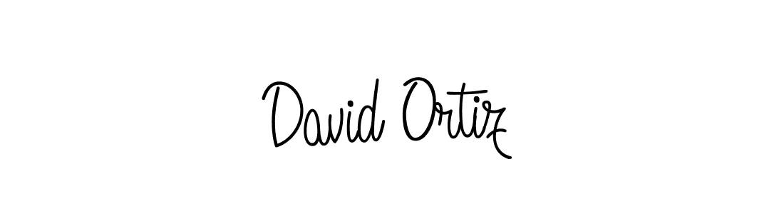 The best way (Angelique-Rose-font-FFP) to make a short signature is to pick only two or three words in your name. The name David Ortiz include a total of six letters. For converting this name. David Ortiz signature style 5 images and pictures png