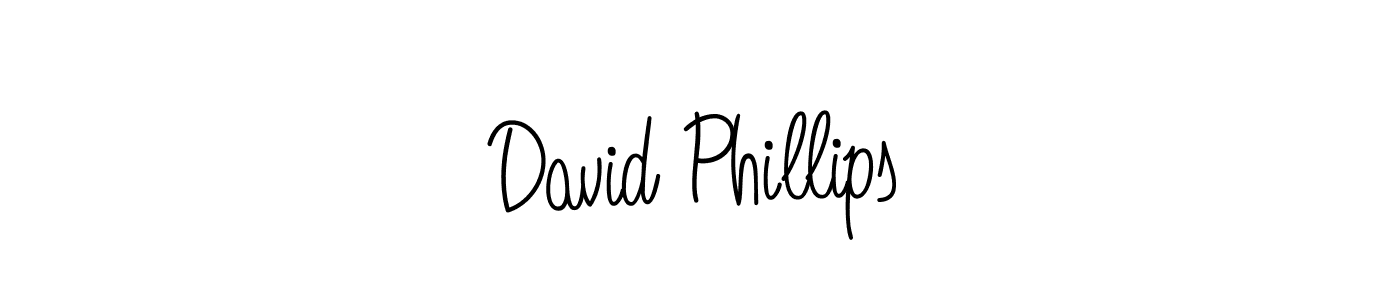 Design your own signature with our free online signature maker. With this signature software, you can create a handwritten (Angelique-Rose-font-FFP) signature for name David Phillips. David Phillips signature style 5 images and pictures png