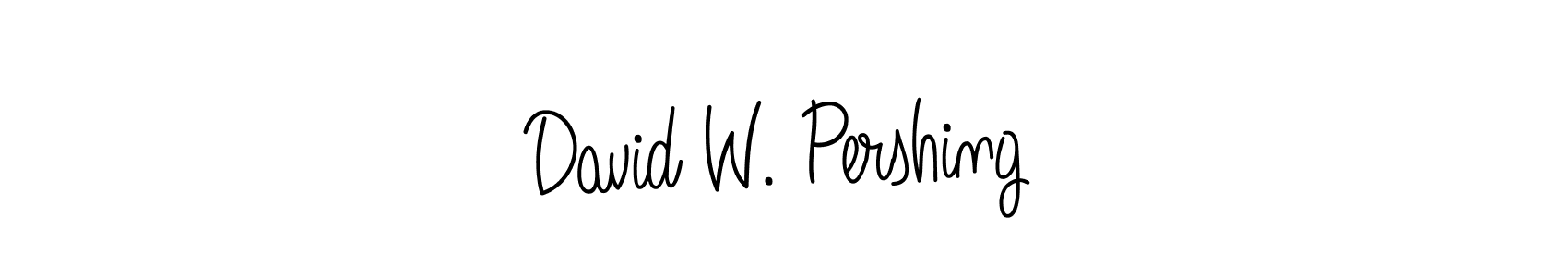 if you are searching for the best signature style for your name David W. Pershing. so please give up your signature search. here we have designed multiple signature styles  using Angelique-Rose-font-FFP. David W. Pershing signature style 5 images and pictures png