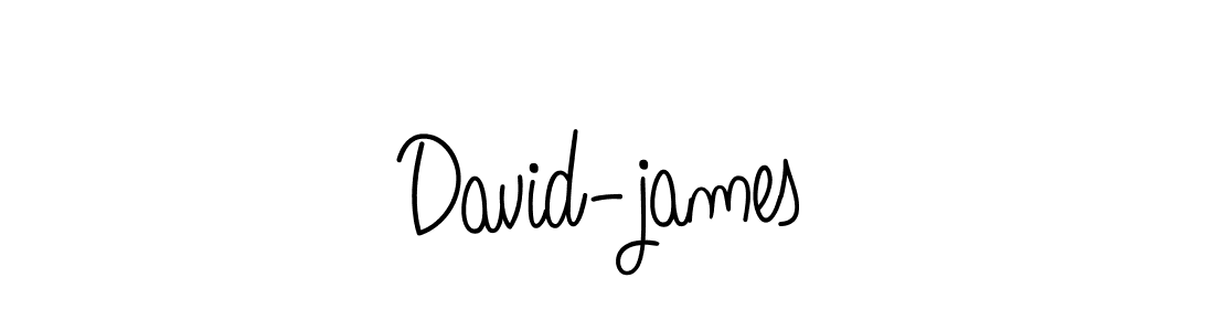 The best way (Angelique-Rose-font-FFP) to make a short signature is to pick only two or three words in your name. The name David-james include a total of six letters. For converting this name. David-james signature style 5 images and pictures png