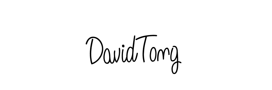 The best way (Angelique-Rose-font-FFP) to make a short signature is to pick only two or three words in your name. The name DavidTong include a total of six letters. For converting this name. DavidTong signature style 5 images and pictures png