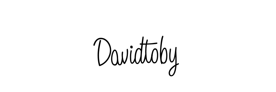 Once you've used our free online signature maker to create your best signature Angelique-Rose-font-FFP style, it's time to enjoy all of the benefits that Davidtoby name signing documents. Davidtoby signature style 5 images and pictures png