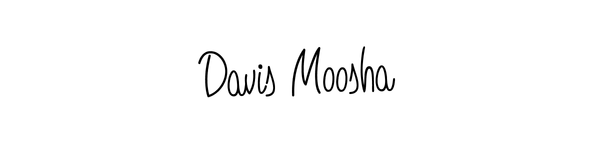 Create a beautiful signature design for name Davis Moosha. With this signature (Angelique-Rose-font-FFP) fonts, you can make a handwritten signature for free. Davis Moosha signature style 5 images and pictures png