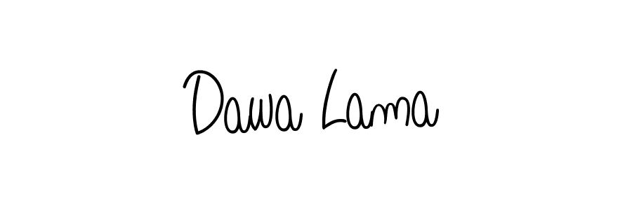 It looks lik you need a new signature style for name Dawa Lama. Design unique handwritten (Angelique-Rose-font-FFP) signature with our free signature maker in just a few clicks. Dawa Lama signature style 5 images and pictures png