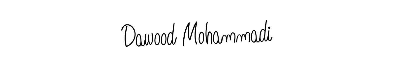 Make a short Dawood Mohammadi signature style. Manage your documents anywhere anytime using Angelique-Rose-font-FFP. Create and add eSignatures, submit forms, share and send files easily. Dawood Mohammadi signature style 5 images and pictures png