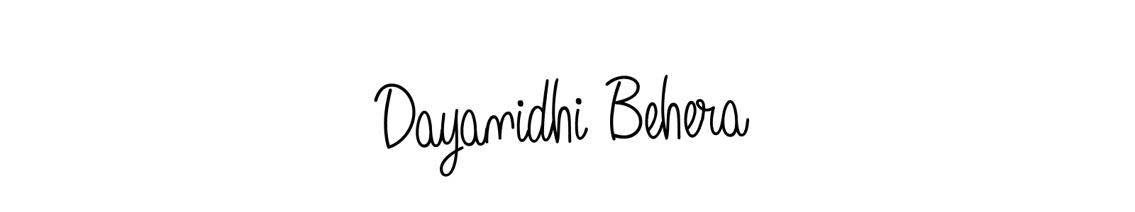 Make a beautiful signature design for name Dayanidhi Behera. Use this online signature maker to create a handwritten signature for free. Dayanidhi Behera signature style 5 images and pictures png