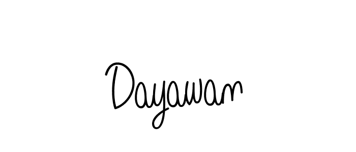 Make a short Dayawan signature style. Manage your documents anywhere anytime using Angelique-Rose-font-FFP. Create and add eSignatures, submit forms, share and send files easily. Dayawan signature style 5 images and pictures png