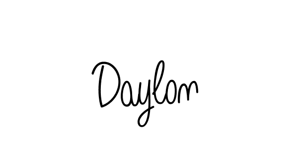 Daylon stylish signature style. Best Handwritten Sign (Angelique-Rose-font-FFP) for my name. Handwritten Signature Collection Ideas for my name Daylon. Daylon signature style 5 images and pictures png