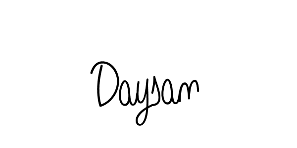 Angelique-Rose-font-FFP is a professional signature style that is perfect for those who want to add a touch of class to their signature. It is also a great choice for those who want to make their signature more unique. Get Daysan name to fancy signature for free. Daysan signature style 5 images and pictures png