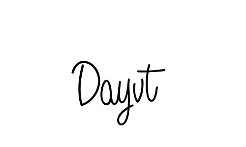 Also we have Dayvt name is the best signature style. Create professional handwritten signature collection using Angelique-Rose-font-FFP autograph style. Dayvt signature style 5 images and pictures png