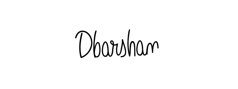 You should practise on your own different ways (Angelique-Rose-font-FFP) to write your name (Dbarshan) in signature. don't let someone else do it for you. Dbarshan signature style 5 images and pictures png