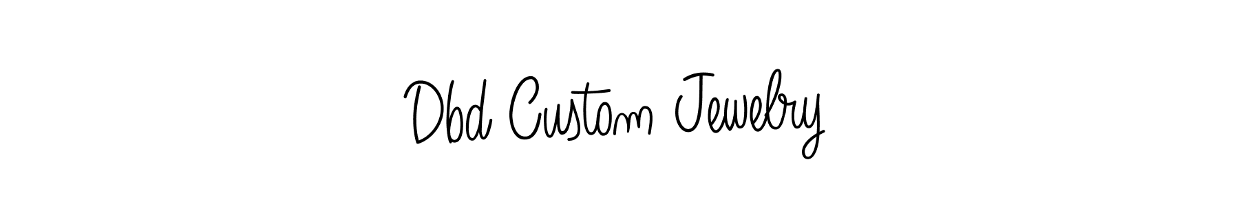 Once you've used our free online signature maker to create your best signature Angelique-Rose-font-FFP style, it's time to enjoy all of the benefits that Dbd Custom Jewelry name signing documents. Dbd Custom Jewelry signature style 5 images and pictures png