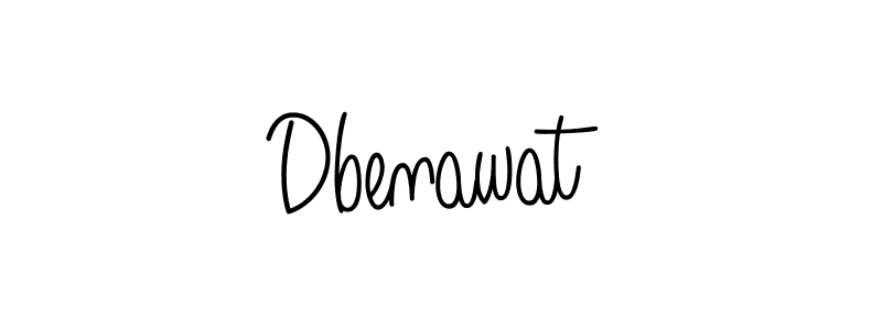 It looks lik you need a new signature style for name Dbenawat. Design unique handwritten (Angelique-Rose-font-FFP) signature with our free signature maker in just a few clicks. Dbenawat signature style 5 images and pictures png