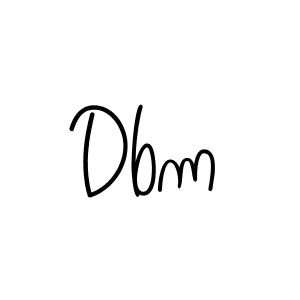 Once you've used our free online signature maker to create your best signature Angelique-Rose-font-FFP style, it's time to enjoy all of the benefits that Dbm name signing documents. Dbm signature style 5 images and pictures png