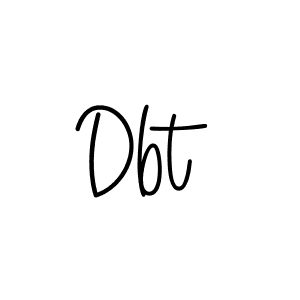 Also You can easily find your signature by using the search form. We will create Dbt name handwritten signature images for you free of cost using Angelique-Rose-font-FFP sign style. Dbt signature style 5 images and pictures png