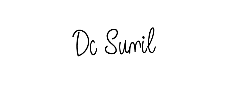 You can use this online signature creator to create a handwritten signature for the name Dc Sunil. This is the best online autograph maker. Dc Sunil signature style 5 images and pictures png