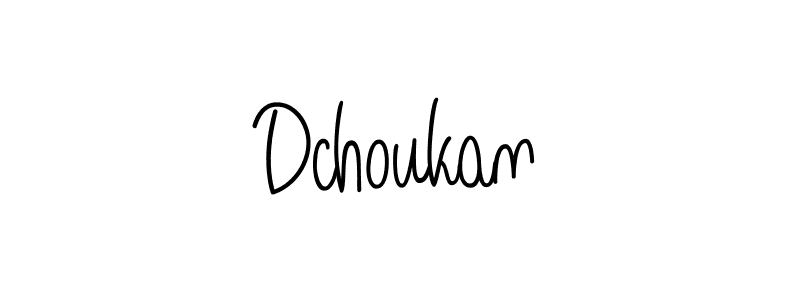 if you are searching for the best signature style for your name Dchoukan. so please give up your signature search. here we have designed multiple signature styles  using Angelique-Rose-font-FFP. Dchoukan signature style 5 images and pictures png