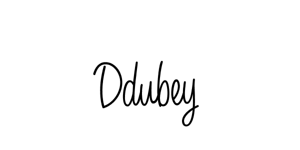 Ddubey stylish signature style. Best Handwritten Sign (Angelique-Rose-font-FFP) for my name. Handwritten Signature Collection Ideas for my name Ddubey. Ddubey signature style 5 images and pictures png