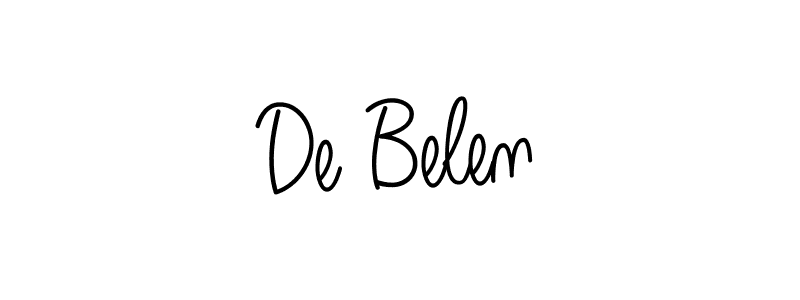 Once you've used our free online signature maker to create your best signature Angelique-Rose-font-FFP style, it's time to enjoy all of the benefits that De Belen name signing documents. De Belen signature style 5 images and pictures png