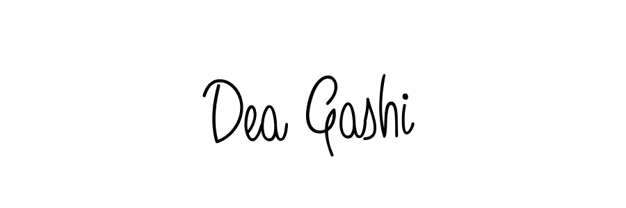 Create a beautiful signature design for name Dea Gashi. With this signature (Angelique-Rose-font-FFP) fonts, you can make a handwritten signature for free. Dea Gashi signature style 5 images and pictures png