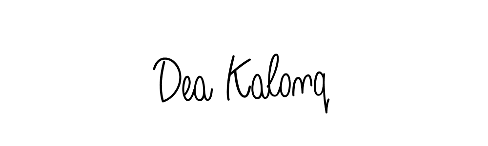 Once you've used our free online signature maker to create your best signature Angelique-Rose-font-FFP style, it's time to enjoy all of the benefits that Dea Kalonq name signing documents. Dea Kalonq signature style 5 images and pictures png