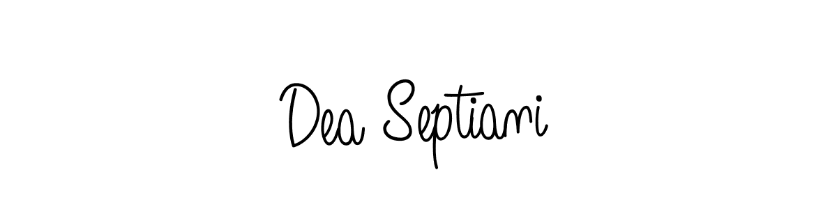 Angelique-Rose-font-FFP is a professional signature style that is perfect for those who want to add a touch of class to their signature. It is also a great choice for those who want to make their signature more unique. Get Dea Septiani name to fancy signature for free. Dea Septiani signature style 5 images and pictures png