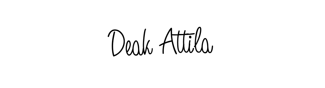 Make a beautiful signature design for name Deak Attila. Use this online signature maker to create a handwritten signature for free. Deak Attila signature style 5 images and pictures png