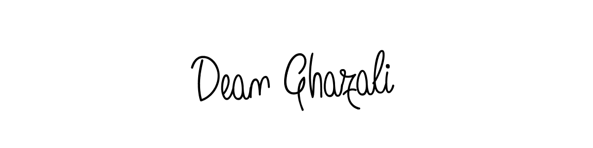 It looks lik you need a new signature style for name Dean Ghazali. Design unique handwritten (Angelique-Rose-font-FFP) signature with our free signature maker in just a few clicks. Dean Ghazali signature style 5 images and pictures png