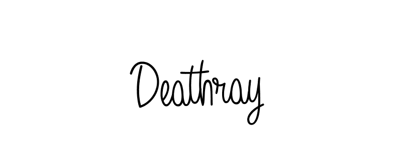 Make a beautiful signature design for name Deathray. Use this online signature maker to create a handwritten signature for free. Deathray signature style 5 images and pictures png