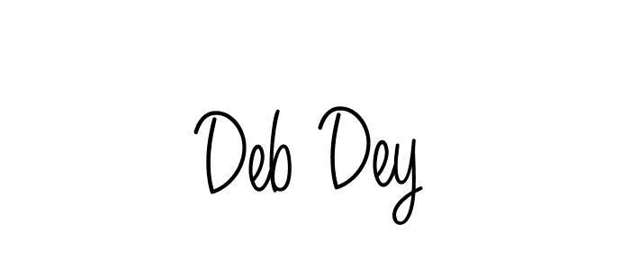 Once you've used our free online signature maker to create your best signature Angelique-Rose-font-FFP style, it's time to enjoy all of the benefits that Deb Dey name signing documents. Deb Dey signature style 5 images and pictures png