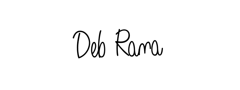 How to make Deb Rana signature? Angelique-Rose-font-FFP is a professional autograph style. Create handwritten signature for Deb Rana name. Deb Rana signature style 5 images and pictures png