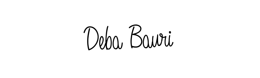 Make a beautiful signature design for name Deba Bauri. Use this online signature maker to create a handwritten signature for free. Deba Bauri signature style 5 images and pictures png