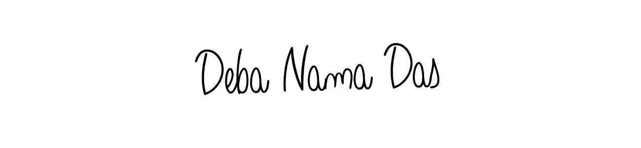 Once you've used our free online signature maker to create your best signature Angelique-Rose-font-FFP style, it's time to enjoy all of the benefits that Deba Nama Das name signing documents. Deba Nama Das signature style 5 images and pictures png