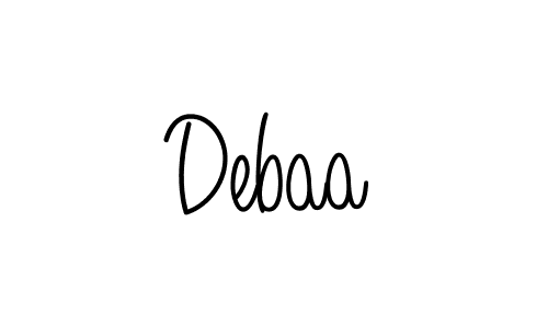 Also You can easily find your signature by using the search form. We will create Debaa name handwritten signature images for you free of cost using Angelique-Rose-font-FFP sign style. Debaa signature style 5 images and pictures png