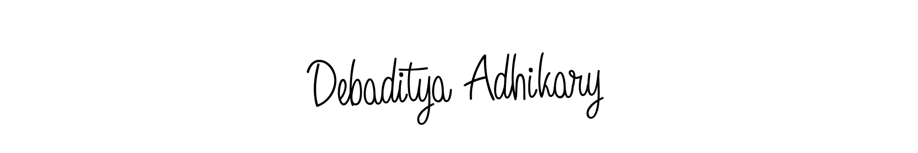 How to Draw Debaditya Adhikary signature style? Angelique-Rose-font-FFP is a latest design signature styles for name Debaditya Adhikary. Debaditya Adhikary signature style 5 images and pictures png