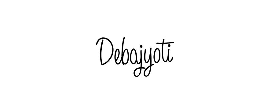 Design your own signature with our free online signature maker. With this signature software, you can create a handwritten (Angelique-Rose-font-FFP) signature for name Debajyoti. Debajyoti signature style 5 images and pictures png