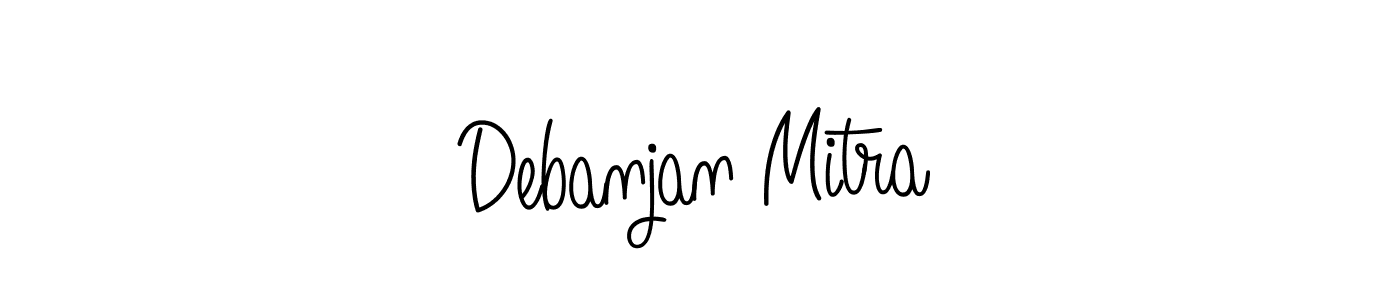 Also we have Debanjan Mitra name is the best signature style. Create professional handwritten signature collection using Angelique-Rose-font-FFP autograph style. Debanjan Mitra signature style 5 images and pictures png