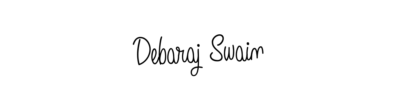 How to make Debaraj Swain name signature. Use Angelique-Rose-font-FFP style for creating short signs online. This is the latest handwritten sign. Debaraj Swain signature style 5 images and pictures png